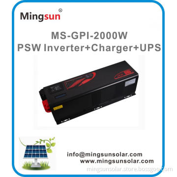 Pure sine wave inverter with battery charger and UPS function 2000W
